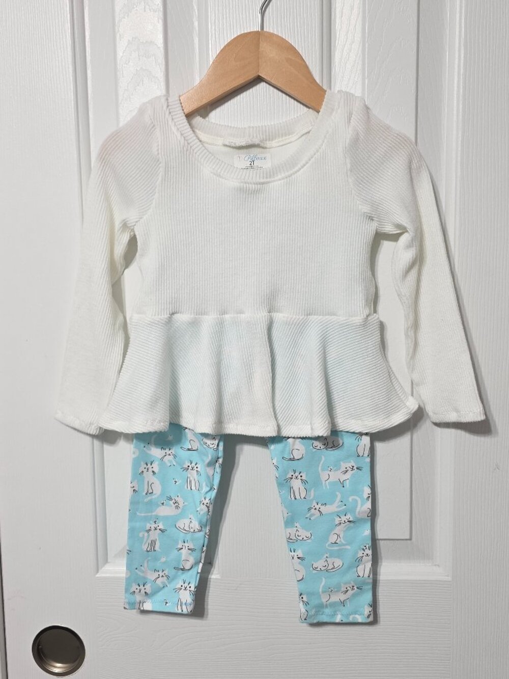 Toddler Girl Cat Outfit, 2t